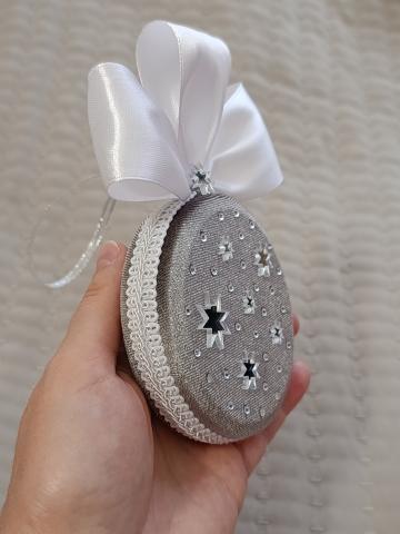 Новогодняя елочная игрушка "Звёздное небо"