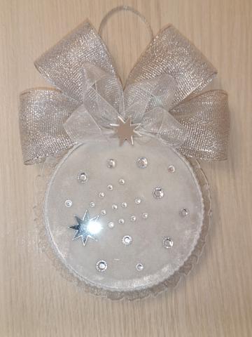 Новогодняя елочная игрушка "Падающая звезда"